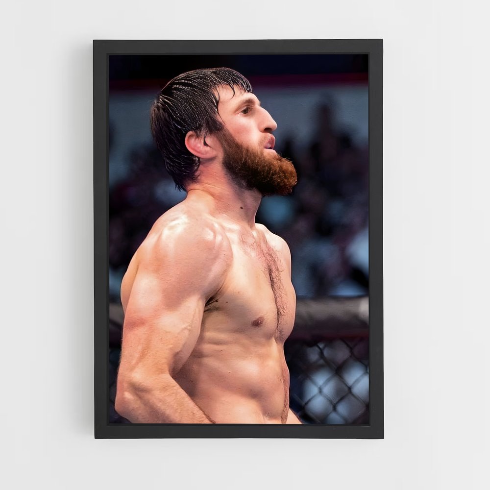 Poster Cage de Combat – affiche MMA (vue 2)